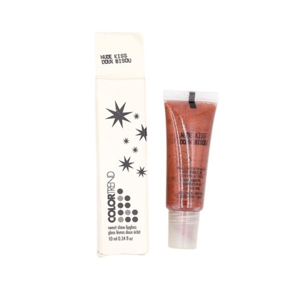 Avon - Color Trend Sweet Shine Lip Gloss - Nude Kiss - 10 ml / .33 oz